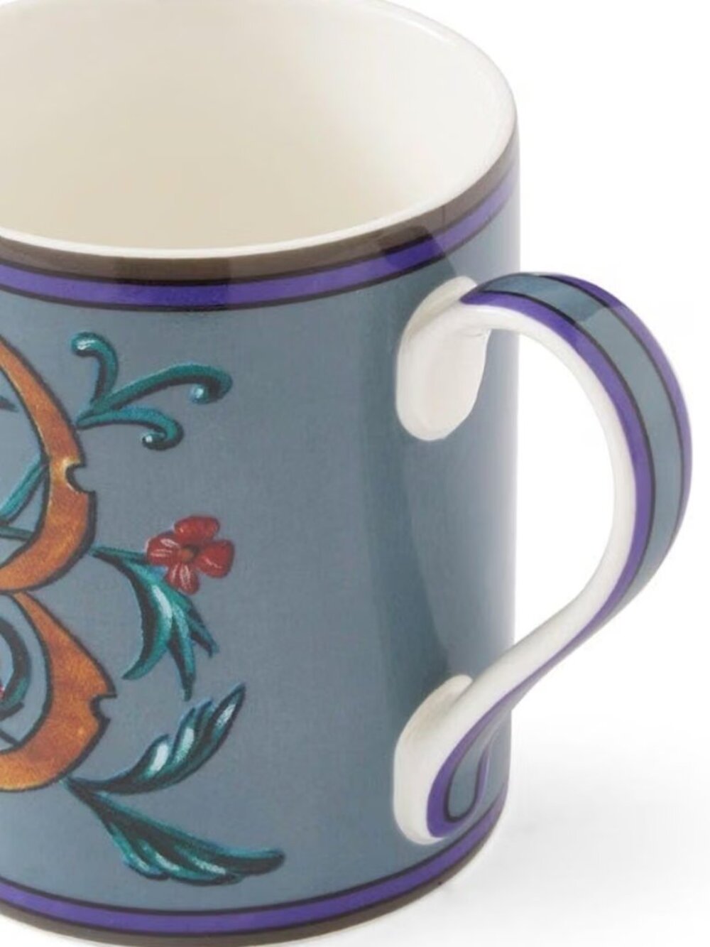 SPODE Kit Kemp Letter "B" Alphabet Mug 12 oz. in Blue New in Gift Box NWT - Picture 7 of 8